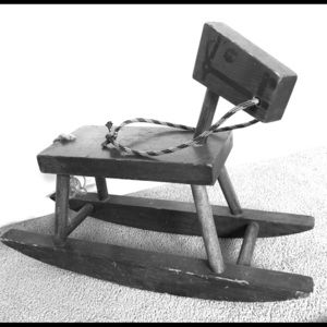 Child wood rocking horse 1970’s